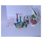 Pink Depression drinking glasses, R...