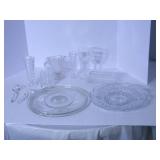 Crystal glassware (rack not include...