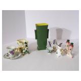 Vintage green Redwing Vase 6322, mi...