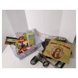 Antique slinky, vintage recordss an...