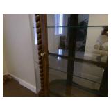 Antique Curved Glass Cabinet 64x44x...