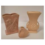 Pink McCoy Vase 8 1/2 