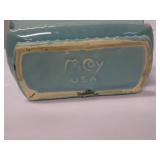 Misc Ceramic Blue McCoy planter...