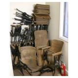 Antique Lot of Theatre Seating all ...