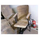 Antique Lot of Theatre Seating all ...