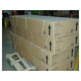 4 Tops13 ft. x 11 ft. Black Wooden Hardtop Gazebo with Galvanized Steel Double Roof and Curtain Netting for Backyard