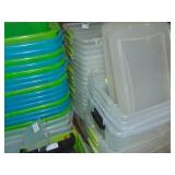 Mixed Lot Storage Bins and Totes