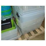 Mixed Lot Storage Bins and Totes