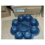 25 Pack Ninja Foodi Pressure Cooker/Oven Silicone Mini Muffin Tray with Lid OP300