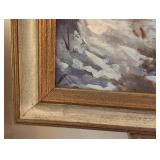 Stunning Scenic Original Painting by Osvald Rasmussen