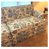 Lovely Floral Vintage Sofa by Henredon Fine Furniture