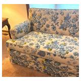 Lovely Floral Vintage Sofa by Henredon Fine Furniture