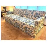 Lovely Floral Vintage Sofa by Henredon Fine Furniture