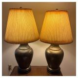 Pair of Stylish Vintage Table Lamps