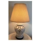 Lovely Floral Accented Table Lamp
