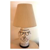 Lovely Floral Accented Table Lamp