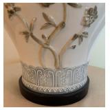 Lovely Floral Accented Table Lamp