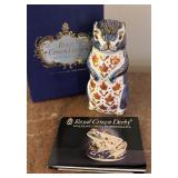 Royal Crown Derby Imari Chipmunk Paperweight