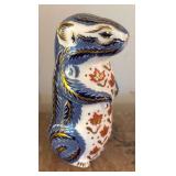 Royal Crown Derby Imari Chipmunk Paperweight