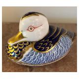Royal Crown Derby Imari Duck Paperweight