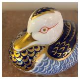 Royal Crown Derby Imari Duck Paperweight