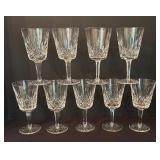 Waterford Lismore Claret Crystal Stemware
