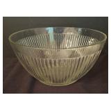 Three Crystal and Clear Glass Bowls