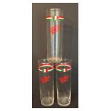 Three The Old Spaghetti Factory Highball Glasses