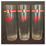 Three The Old Spaghetti Factory Highball Glasses
