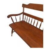 Ethan Allen Heirloom Nutmeg Maple Bench