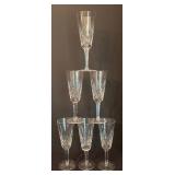 Waterford Crystal Lismore Encore Champagne Flutes