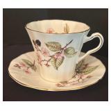 Vintage Teacups with Saucers by Adderley, Gladstone and Sutherland