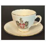 Vintage Teacups with Saucers by Adderley, Gladstone and Sutherland