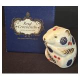 Royal Crown Derby Harvest Mouse Paperweight