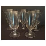 Imperial Crystal Candlewick Iced Tea Glasses