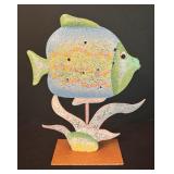 Three Fabulous Fish Motif Tea Light Candle Holders