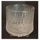 Iittala Ultima Thule Carafe with Four Coordinating Low Ball Glasses / Iittala Ultima Thule Cocktail Pitcher Set