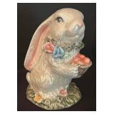 Four Adorable Bunny Figurines