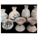 Vintage Handmade Stoneware Vessels