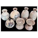 Vintage Handmade Stoneware Vessels