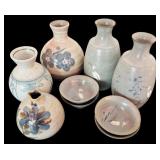 Vintage Handmade Stoneware Vessels