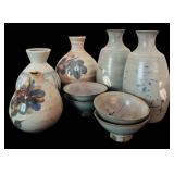 Vintage Handmade Stoneware Vessels