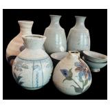 Vintage Handmade Stoneware Vessels