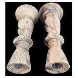 Beautiful Mexican Onyx Candle Holders