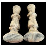 Beautiful Mexican Onyx Candle Holders