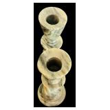 Beautiful Mexican Onyx Candle Holders