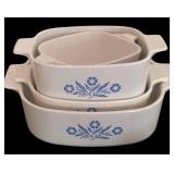 Vintage Corningware including 2 Liter, 1.5 Liter, 1 Quart and More