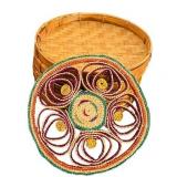 Baskets and More including Amish Woven Bamboo French Bread Basket and More