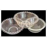 Assorted Vintage Candlewick Dishes