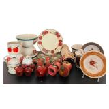 Amazing Grouping of Apple Kitchenware Decor